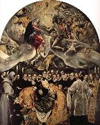 El Greco The Burial of Count Orgaz oil painting artist
